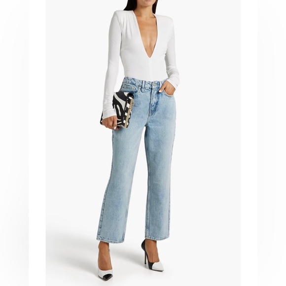 SOLD GOOD AMERICAN Faded boyfriend jeans - Picture 1 of 5